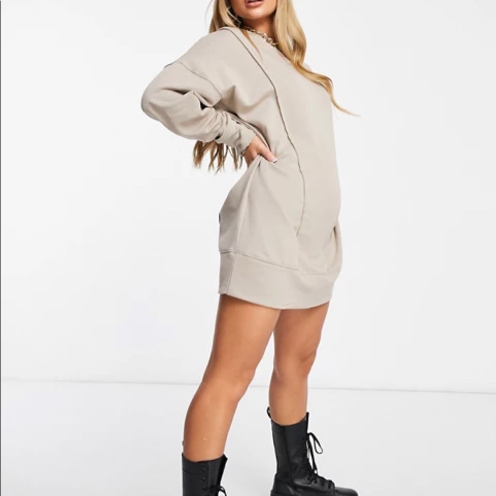 ASOS Oversized Sweatshirt Dress